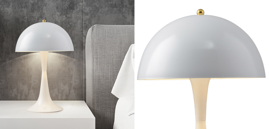 Настольная лампа Walter Table Lamp white Настольная лампа Walter Table Lamp white - Loft-Concept в Омске