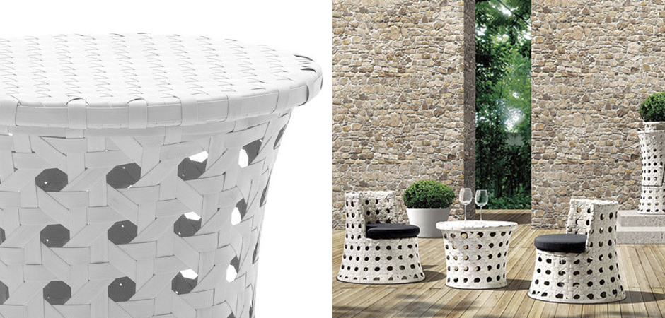 Кофейный стол White Braid Coffee Table Кофейный стол White Braid Coffee Table - Loft-Concept в Омске