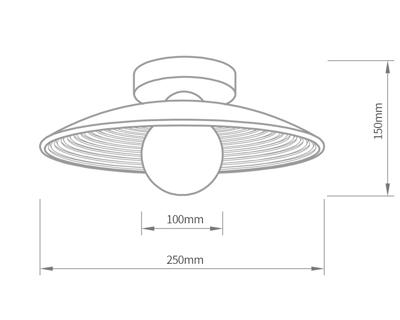 Потолочный светильник Ogata Wooden Light в Омске