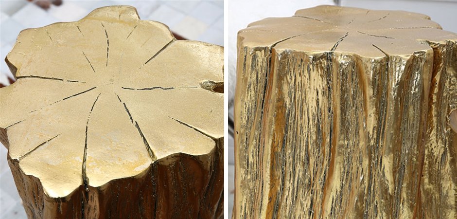 Стол приставной Stump Gold Стол приставной Stump Gold - Loft-Concept в Омске