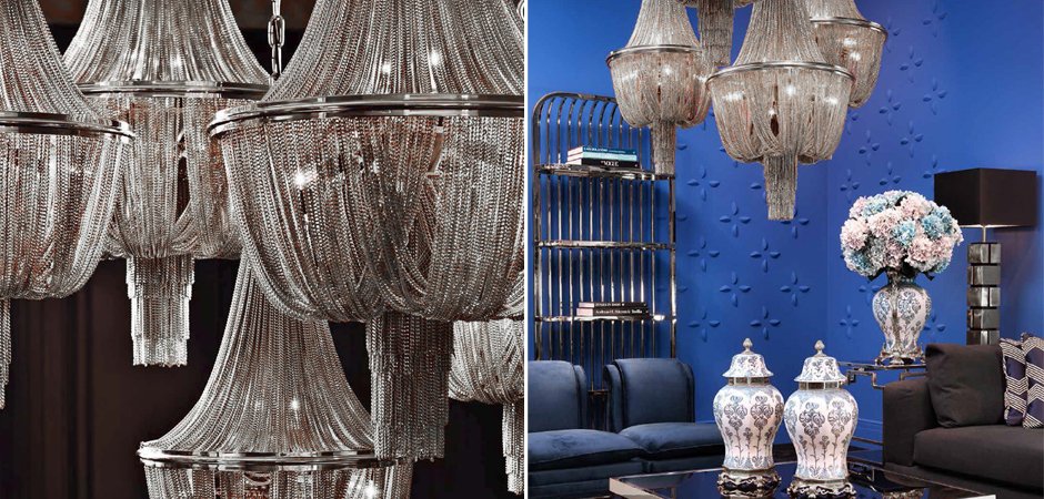 Люстра Chandelier Martinez Nickel L - Loft-Concept в Омске