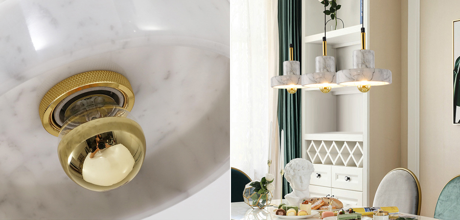 Люстра Tom Dixon Stone Pendant White 3 Люстра Tom Dixon Stone Pendant White 3 - Loft-Concept в Омске