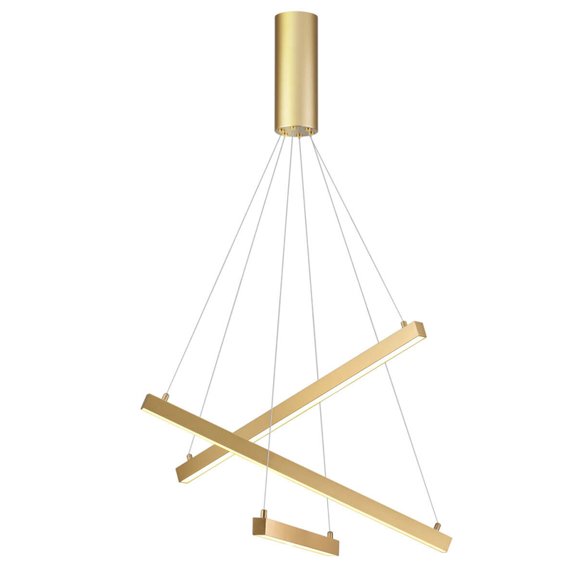 Люстра Massemin Chandelier gold 53 Золотой в Омске | Loft Concept 