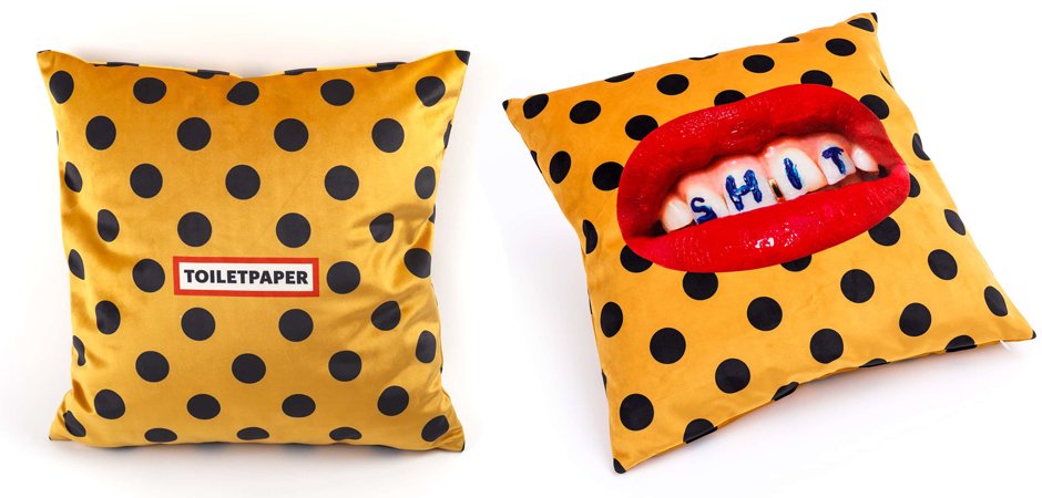 Подушка Seletti Cushion Shit Toiletpaper - Loft-Concept в Омске
