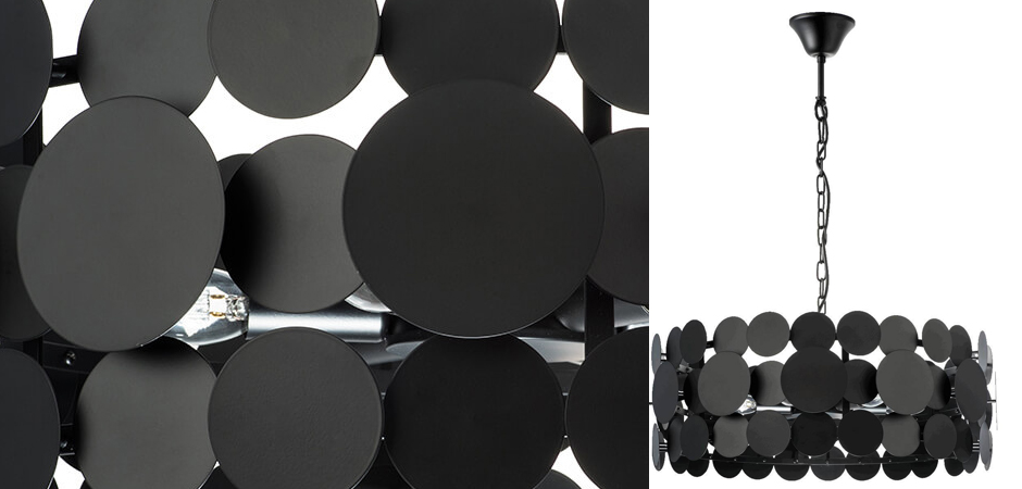 Люстра Black Matte Disk D60 Люстра Black Matte Disk D60 - Loft-Concept в Омске