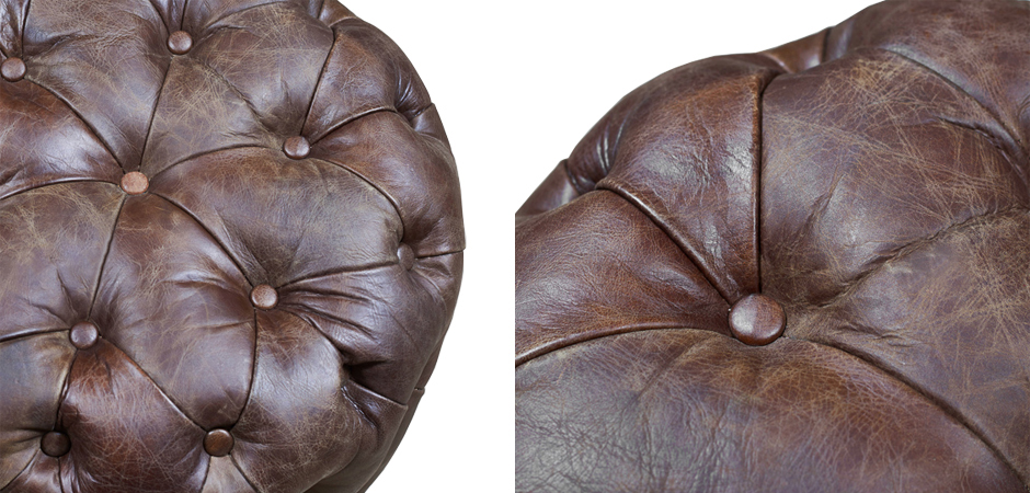 Пуф Loft Leather Buttons Пуф Loft Leather Buttons - Loft-Concept в Омске