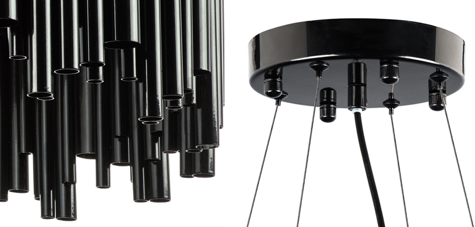 Люстра Delightfull Brubeck Chandelier Black Oval Люстра Delightfull Brubeck Chandelier Black Oval - Loft-Concept в Омске