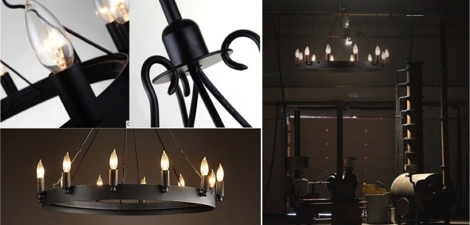 Люстра Camino Round Chandelier Люстра Camino Round Chandelier - Loft-Concept в Омске