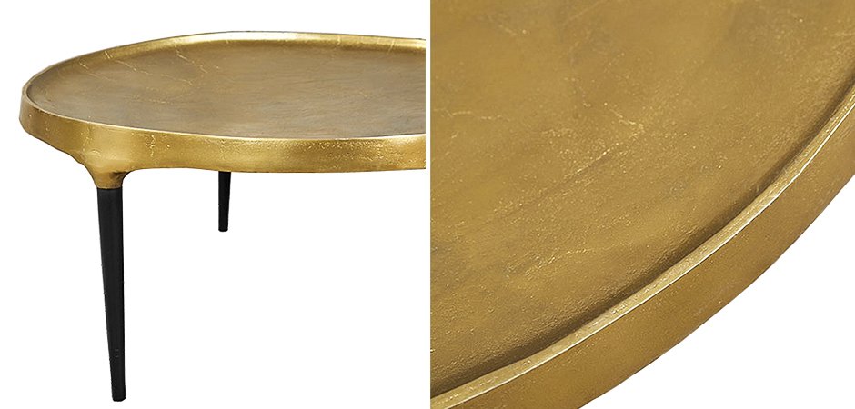 Кофейный стол Brass Stains Table Кофейный стол Brass Stains Table - Loft-Concept в Омске