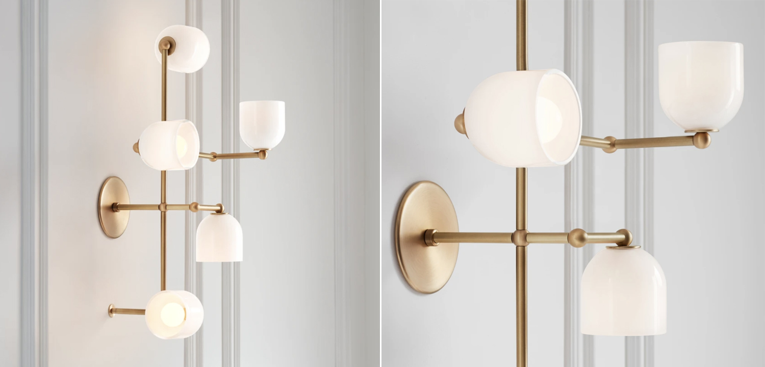 Бра Edie Sconce white - фото