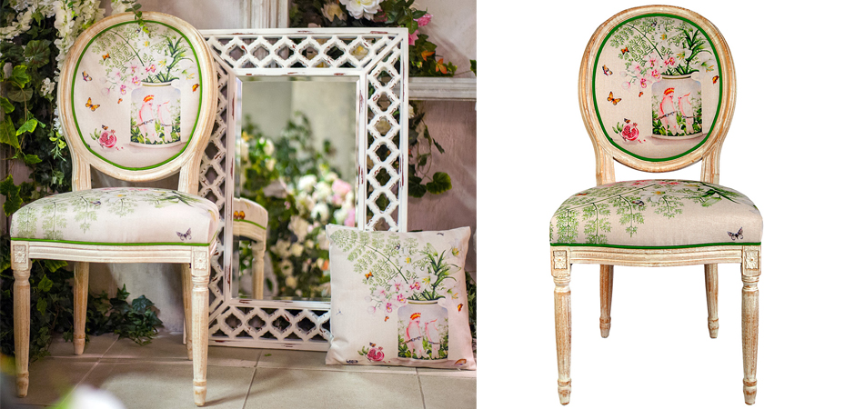Стул Lilies and Orchids Stool Стул Lilies and Orchids Stool - Loft-Concept в Омске