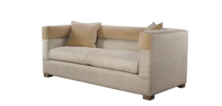 Диван Modena Sofa Linen and Velvet Sofa Диван Modena Sofa Linen and Velvet Sofa - Loft-Concept в Омске