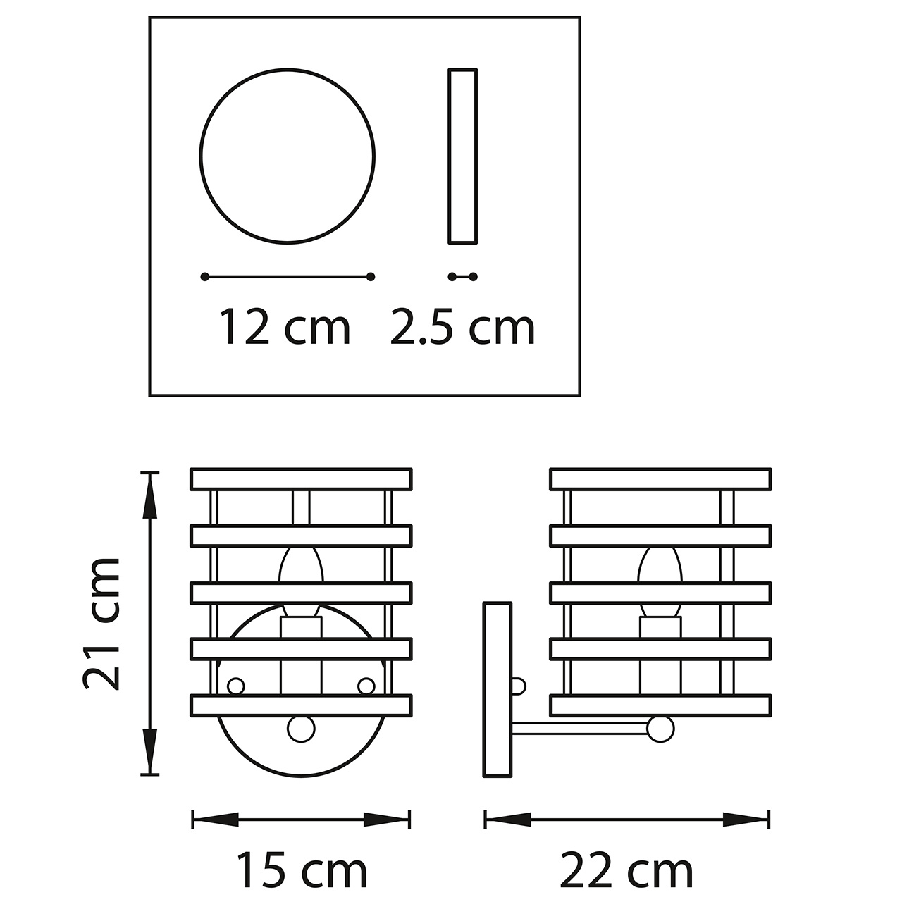 Бра Gold Stripes Sconces в Омске