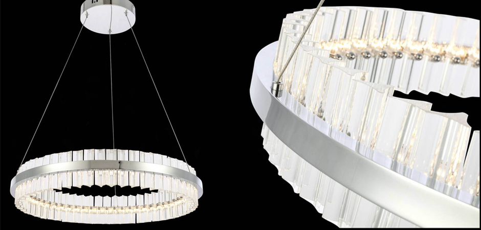 Люстра Ring Horizontal Chrome Люстра Ring Horizontal Chrome - Loft-Concept в Омске