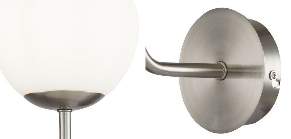 Бра Tiepolo Ball Sconces nickel Бра Tiepolo Ball Sconces nickel - Loft-Concept в Омске