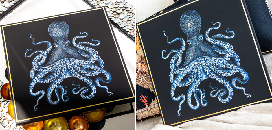 Постер Blue Octopus Poster 2 Постер Blue Octopus Poster 2 - Loft-Concept в Омске