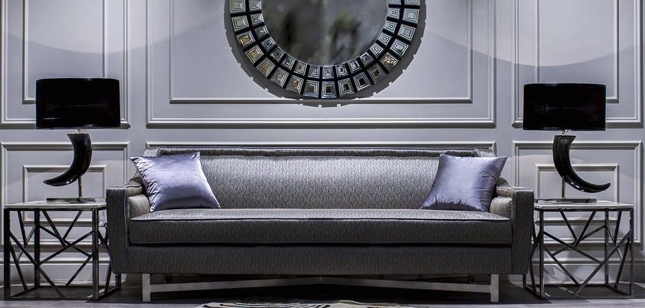 Приставной стол Serene Furnishing Chrome Marble Top Side Table Приставной стол Serene Furnishing Chrome Marble Top Side Table - Loft-Concept в Омске
