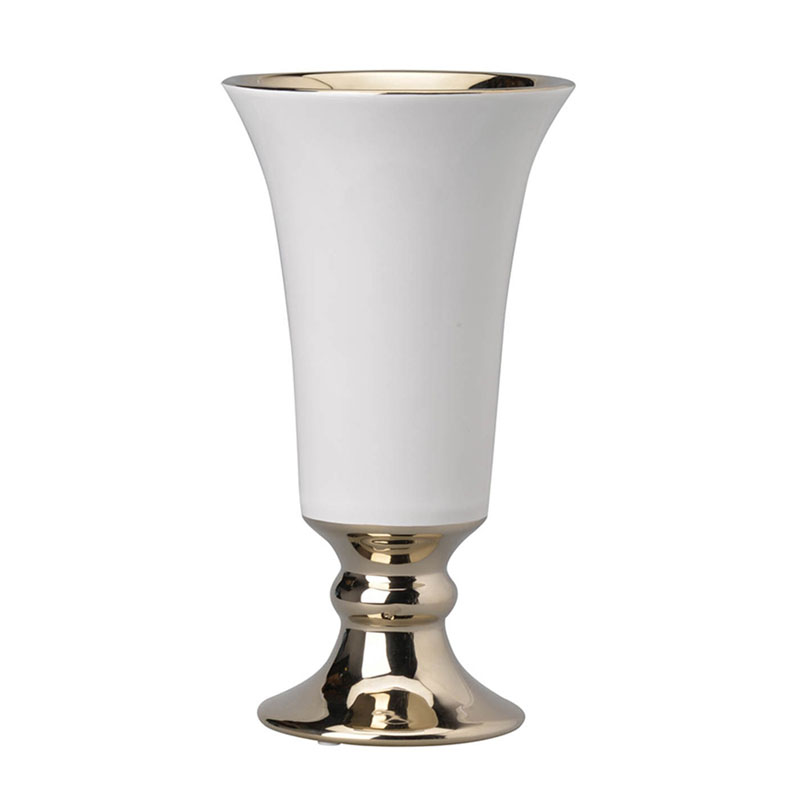 Ваза Vase Goblet Белый в Омске | Loft Concept 