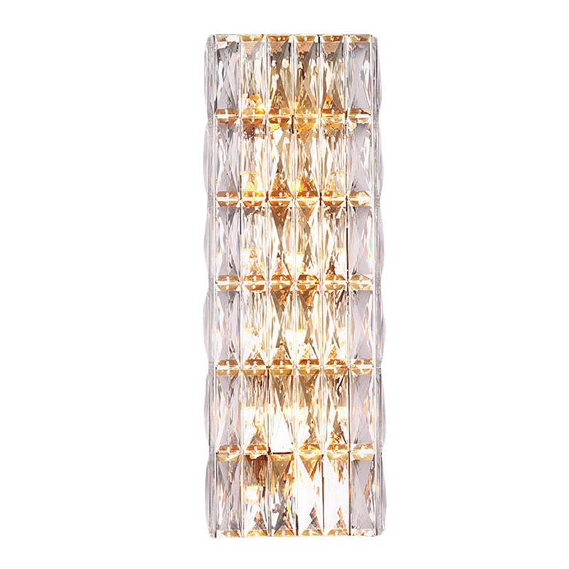 Бра Crystal Regena Gold Wall Lamp 12 Золотой Прозрачный (Transparent) в Омске | Loft Concept 