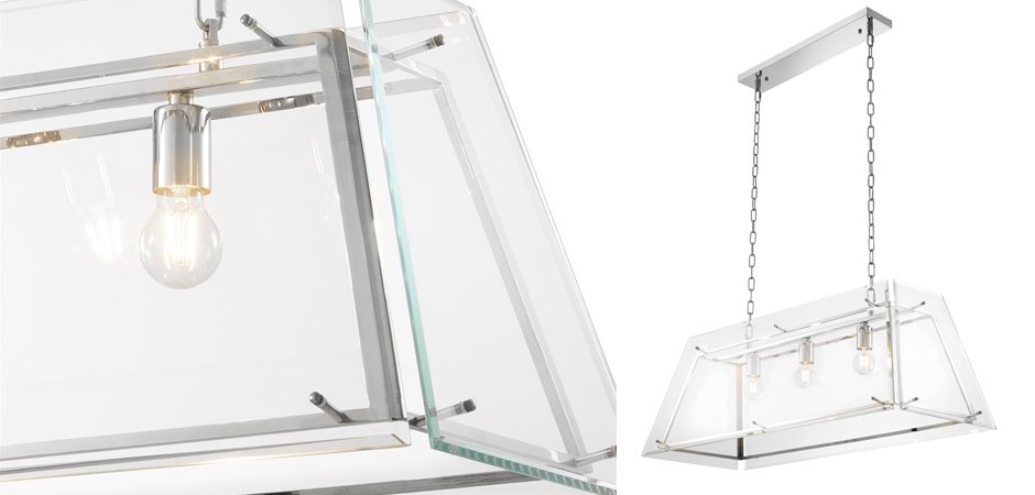 Люстра Chandelier Azure L Nickel - Loft-Concept в Омске