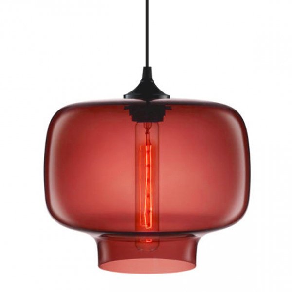 Подвесной светильник Jeremy Pyles Jeremy Oculo Pendant Light Красный (Red) Дымчатый (Smoke) Сливовый (Plum) Сапфир (Sapphire) Шоколад (Chocolate) Кристалл (Crystal) Серый (Gray) Янтарь (Amber) в Омске | Loft Concept 