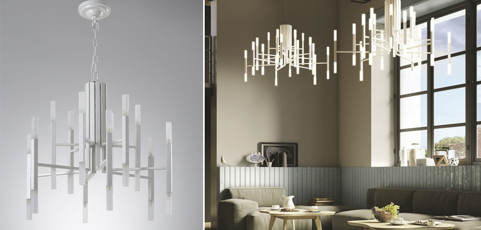 Люстра ALMA LIGHT BARCELONA White Люстра ALMA LIGHT BARCELONA White - Loft-Concept в Омске