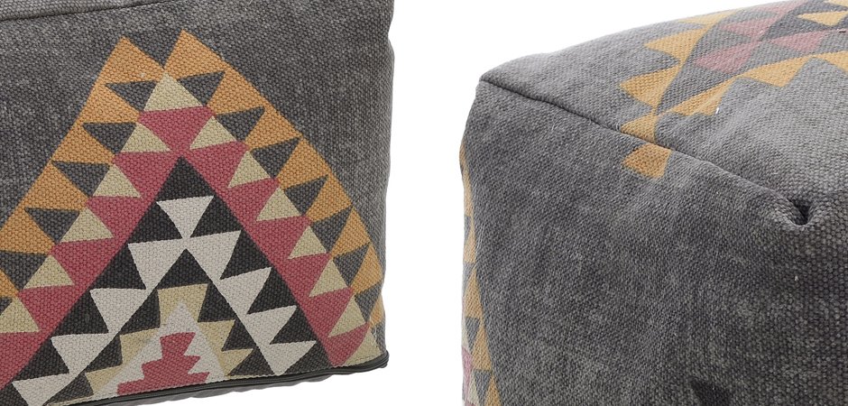 Пуф KELIM Pattern Triangle Пуф KELIM Pattern Triangle - Loft-Concept в Омске
