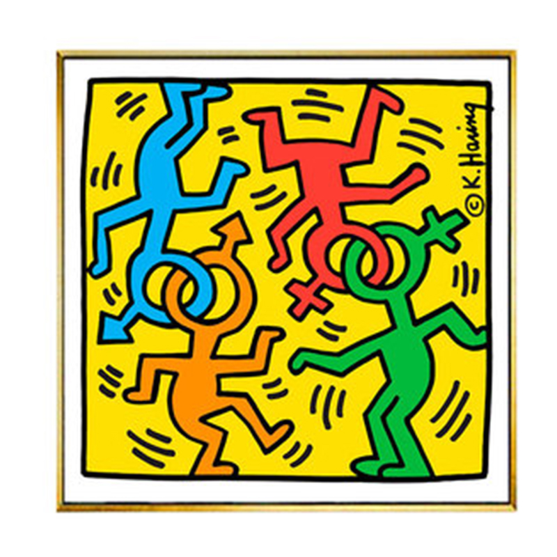 Постер Keith Haring 18 Мульти в Омске | Loft Concept 