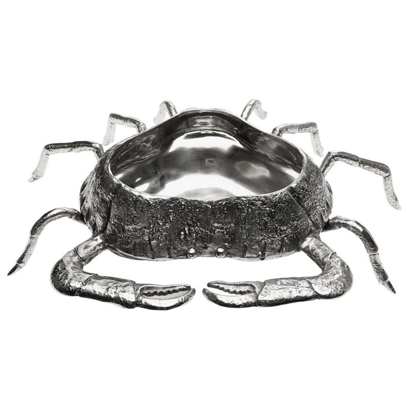 Блюдо Chrome Crab Хром в Омске | Loft Concept 