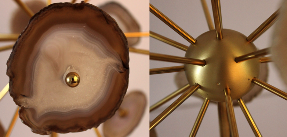 Аксессуар Agate Burst Brass Аксессуар Agate Burst Brass - Loft-Concept в Омске