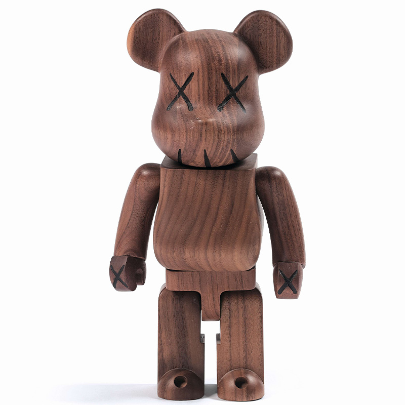 Статуэтка Bearbrick Dark Walnut Орех в Омске | Loft Concept 