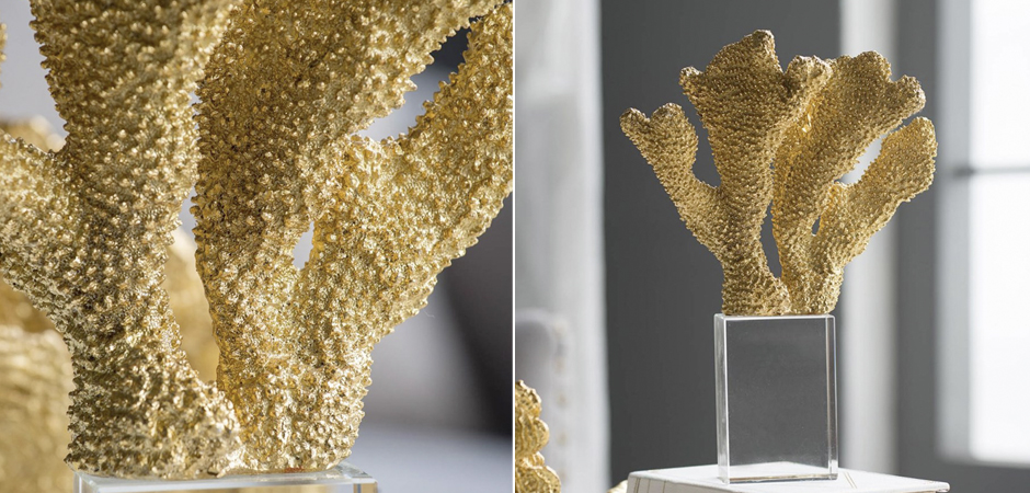 Статуэтка Gold Sea Cactus Статуэтка Gold Sea Cactus - Loft-Concept в Омске