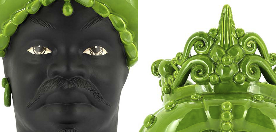 Ваза VASE MORO MAN MED. MAT Green Ваза VASE MORO MAN MED. MAT Green - Loft-Concept в Омске