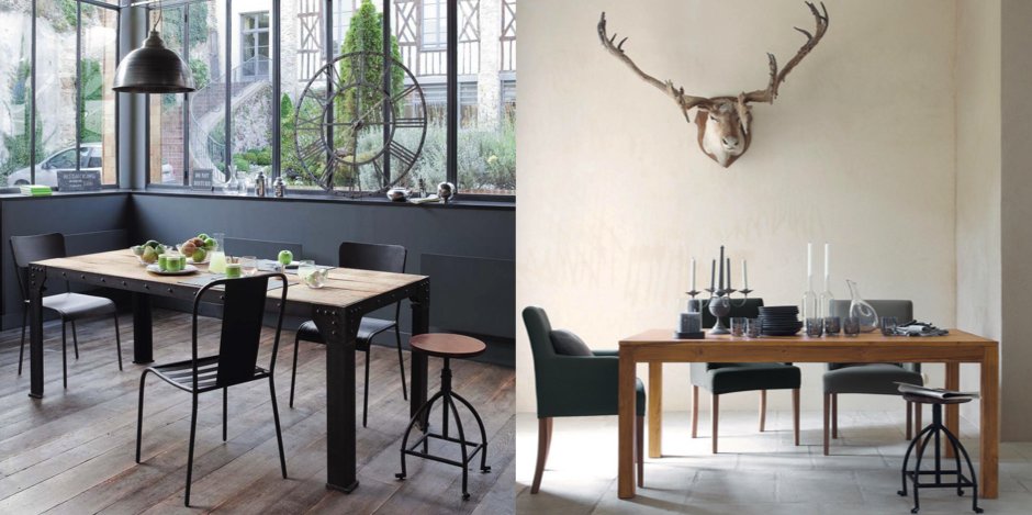 Барный стул Industrial Bar Oak Barstool Барный стул Industrial Bar Oak Barstool - Loft-Concept в Омске