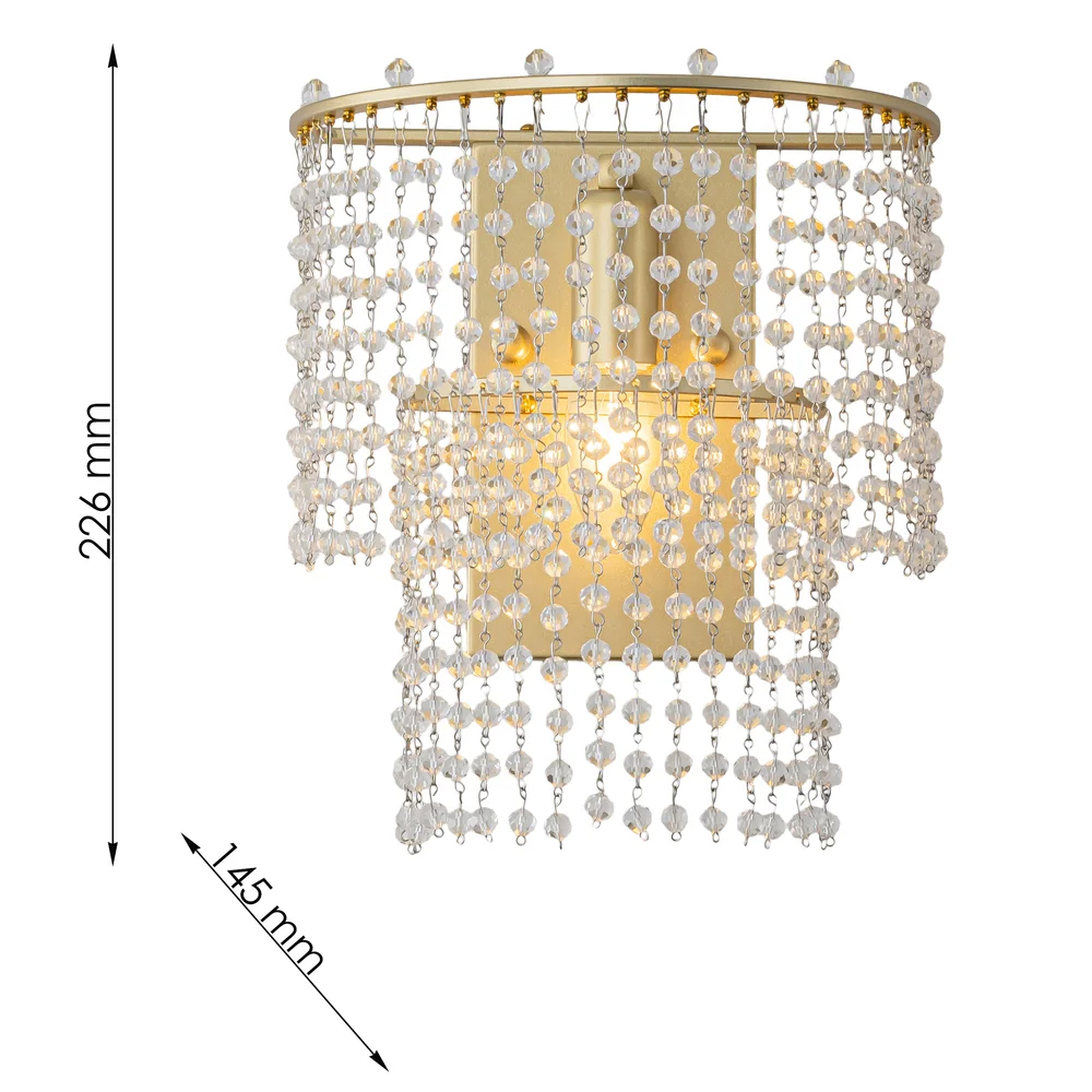 Бра с каскадами кристаллов Crystal Rains в Омске
