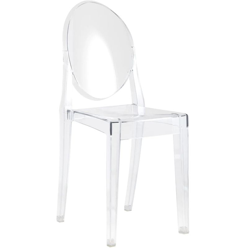 Стул Louis Ghost Chair Philippe Starck Прозрачный в Омске | Loft Concept 