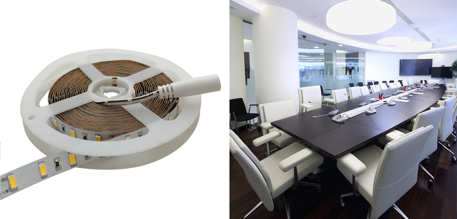 Светодиодная лента 22W/m 60LED/m 5630SMD холодный белый 5M Светодиодная лента 22W/m 60LED/m 5630SMD холодный белый 5M - Loft-Concept в Омске