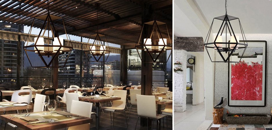 Люстра Gem Hanging Light Fixture marble Люстра Gem Hanging Light Fixture marble - Loft-Concept в Омске