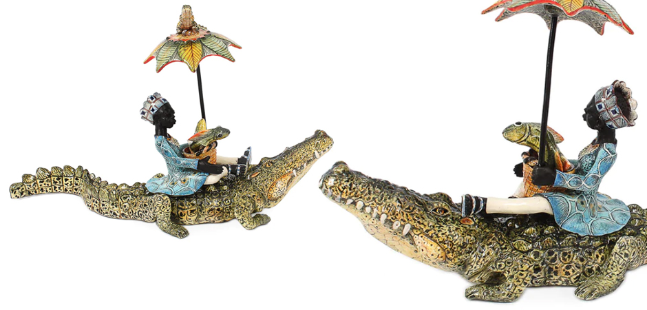 Статуэтка Crocodile Rider Статуэтка Crocodile Rider - Loft-Concept в Омске