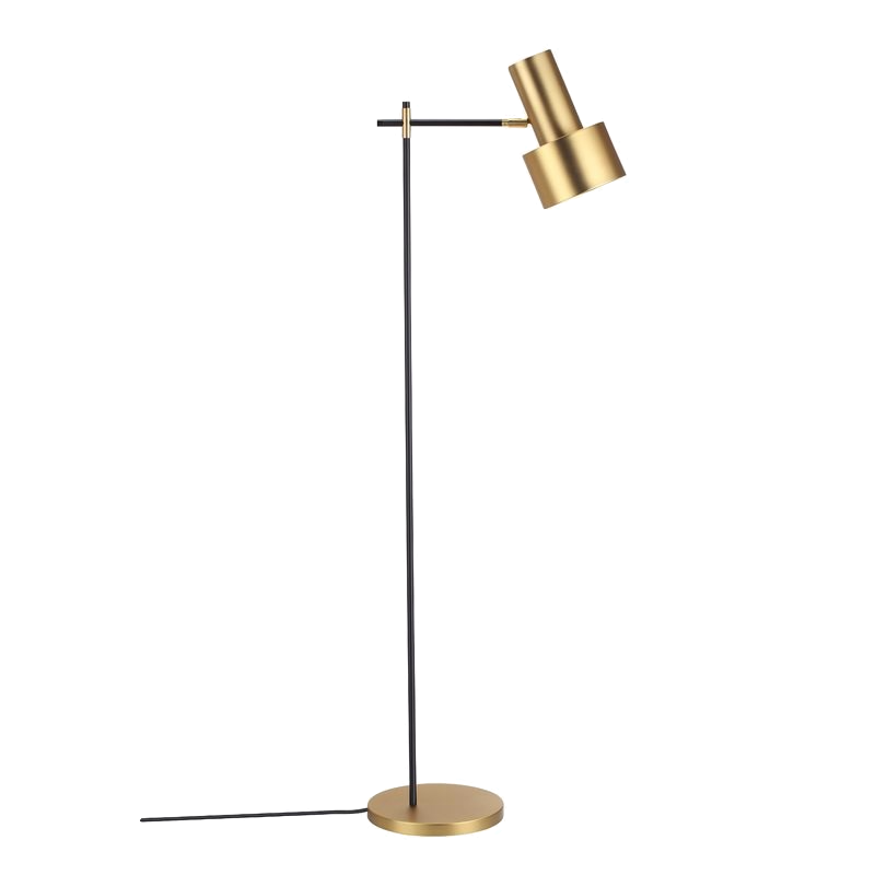 Торшер Margarita Brass Floor Lamp Латунь в Омске | Loft Concept 