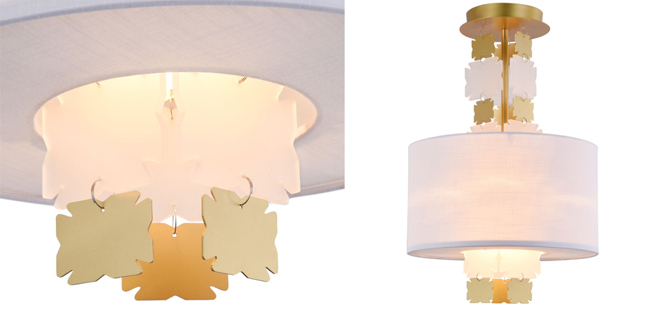 Потолочный светильник Jacopo Mosaic Ceiling Light One Потолочный светильник Jacopo Mosaic Ceiling Light One - Loft-Concept в Омске