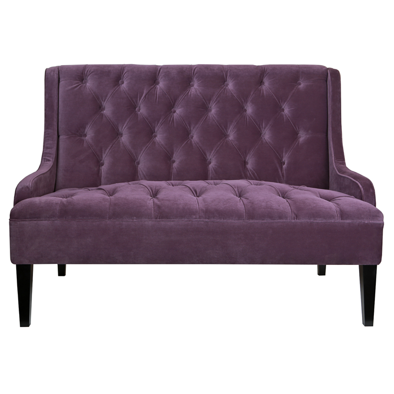 Диван Folket Sofa velour violet Фиолетовый в Омске | Loft Concept 