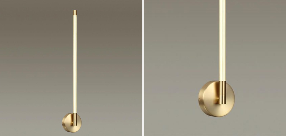 Бронзовое Бра Trumpet tube светодиодное Бронзовое Бра Trumpet tube светодиодное - Loft-Concept в Омске