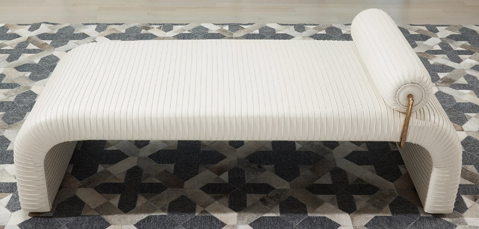 Кушетка California Milk Leather Кушетка California Milk Leather - Loft-Concept в Омске
