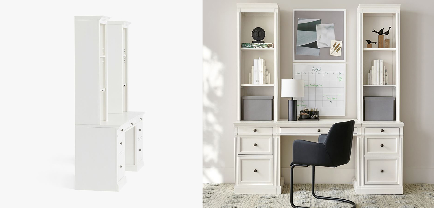 Рабочий стол-стеллаж Benjamin - фото №3