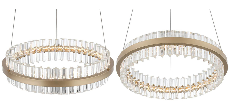 Люстра Ring Horizontal Gold Люстра Ring Horizontal Gold - Loft-Concept в Омске