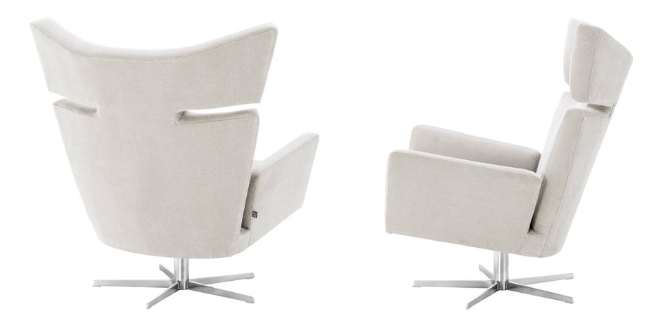 Кресло Eichholtz Swivel Chair Eduardo Кресло Eichholtz Swivel Chair Eduardo - Loft-Concept в Омске