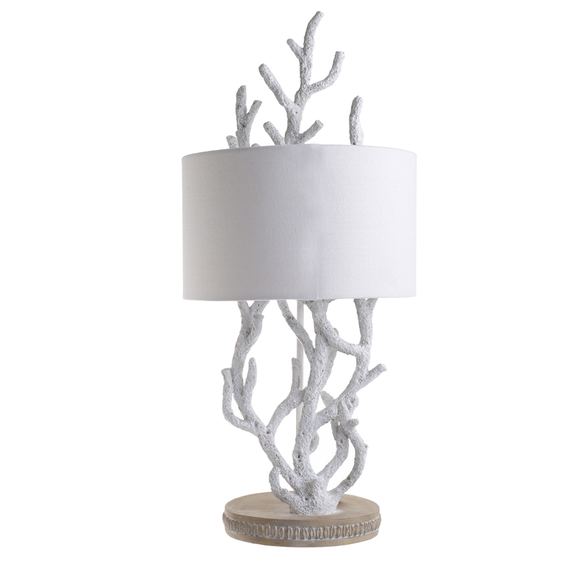 Настольная лампа Coral Decor Table lamp Белый в Омске | Loft Concept 