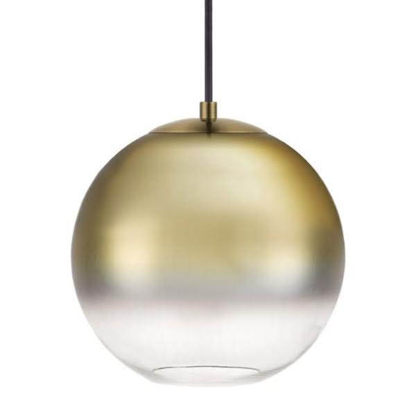 Подвесной светильник Ball Sunrise Pendant lamp матовое золото в Омске | Loft Concept 