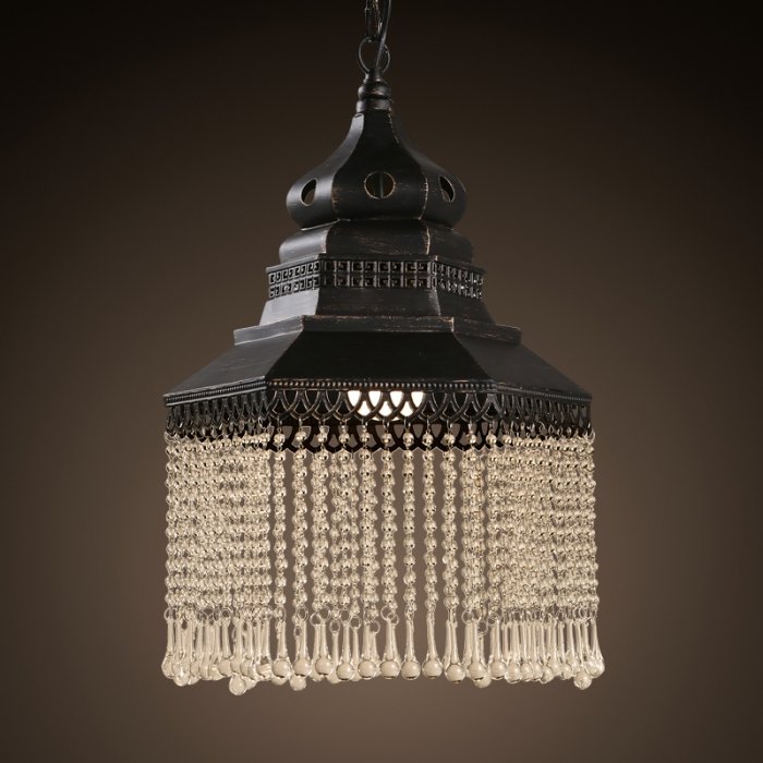 Люстра Loft Mosque Chandelier Черный в Омске | Loft Concept 